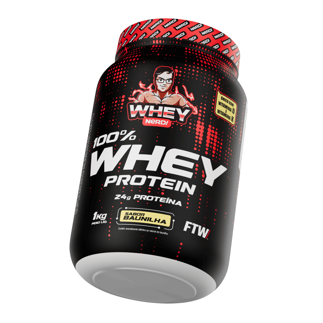 100% Whey Protein 1 Kg - Whey Nerd