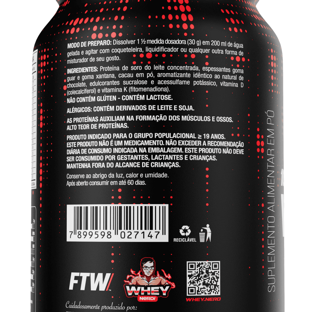 100% Whey Protein 1 Kg - Whey Nerd