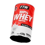 100% Whey Protein 450g Leite