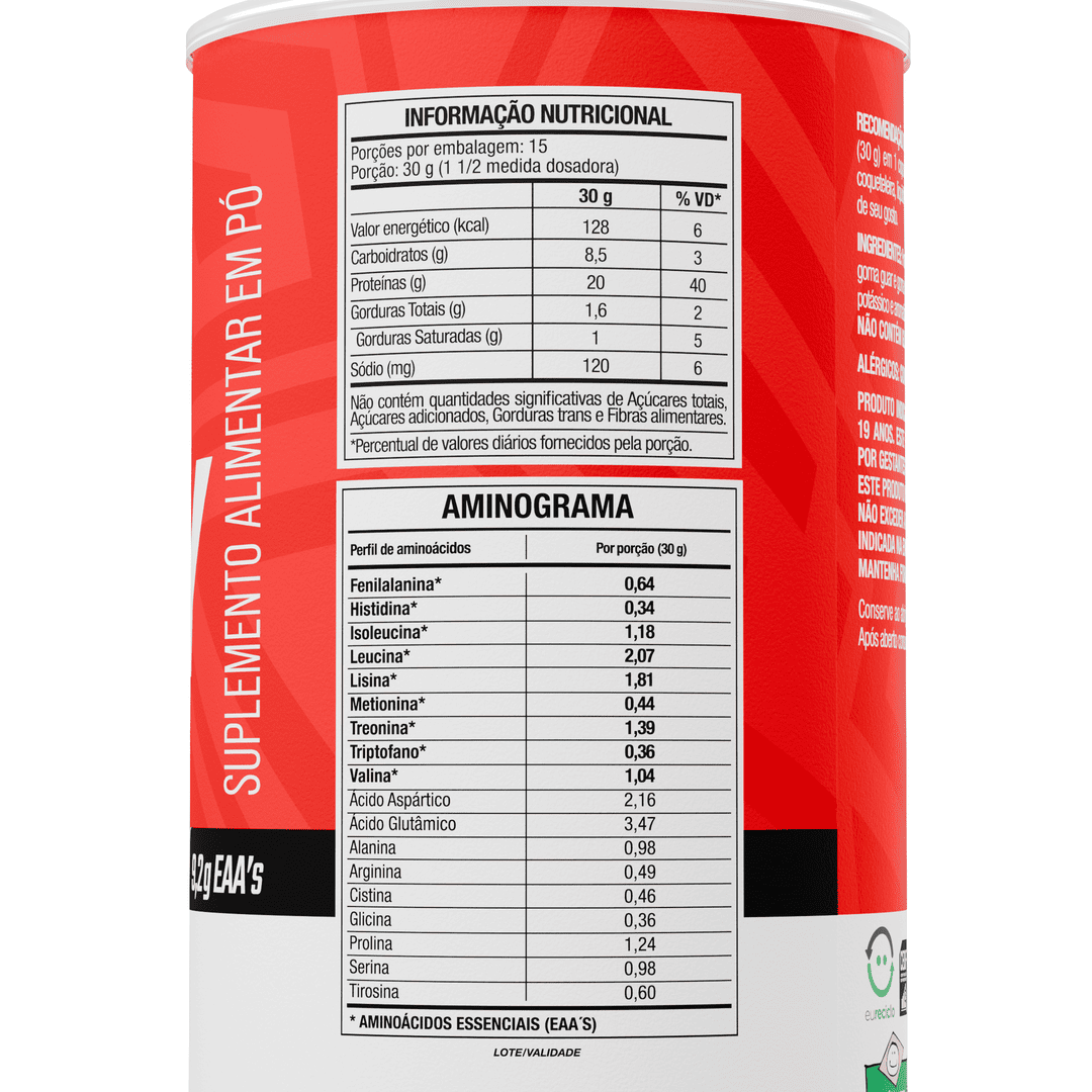 100% Whey Protein Leite 450g - FTW
