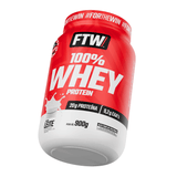100% Whey Protein Concentrado Leite 900g - FTW