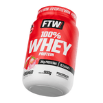 100% Whey Protein Concentrado 900g Morango