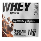 100% Whey Protein Chocolate Double 1kg Refil - FTW