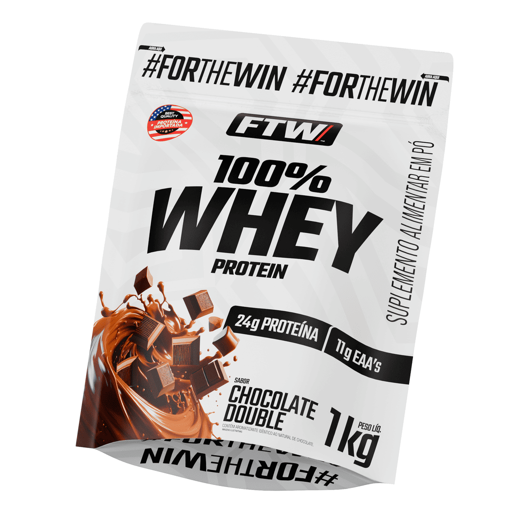 100% Whey Protein Refil 1 Kg - FTW