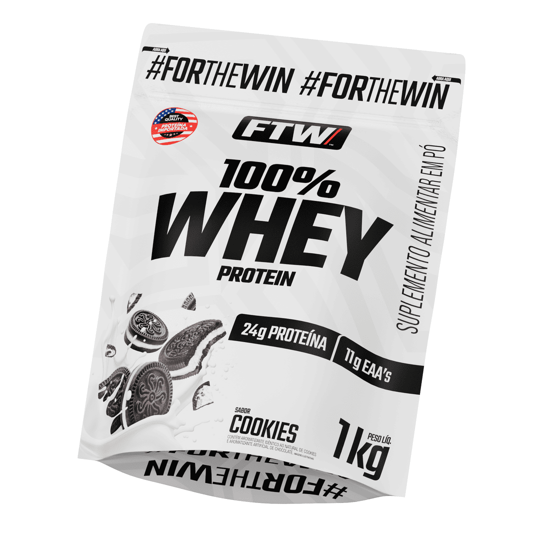 100% Whey Protein Refil 1 Kg - FTW