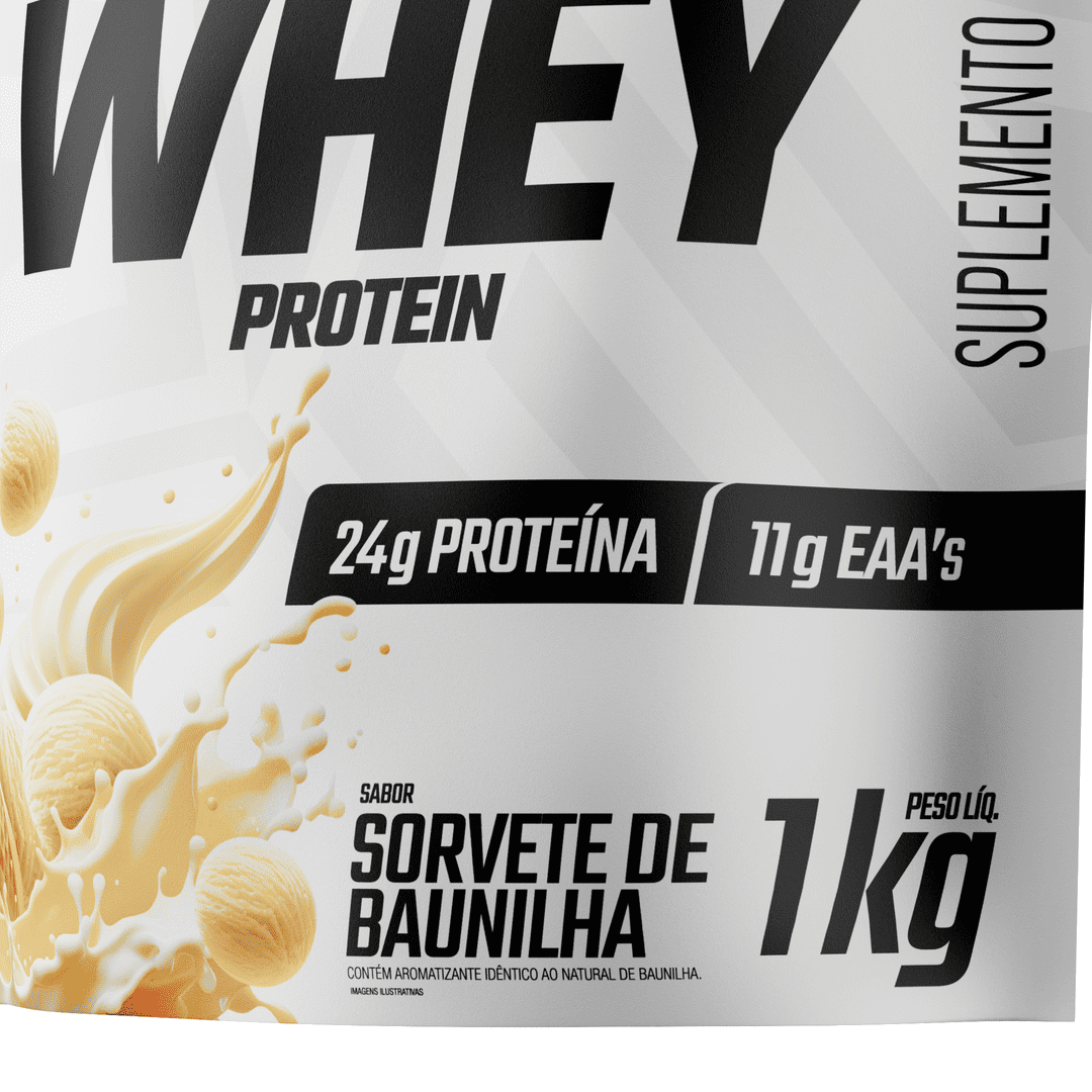 100% Whey Protein Refil 1 Kg - FTW
