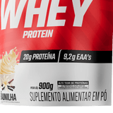 100% Whey Protein Concentrado Baunilha Refil 900g - FTW