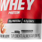 100% Whey Protein Concentrado Sabor Doce de Leite Refil 900g - FTW