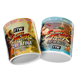 Combo Versus - 1 Pré-Treino 300g + 1 Creatina 500g Street Fighter (Ryu vs Ken ou Chun-Li vs Cammy) - FTW Suplementos