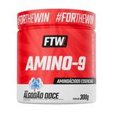 Amino-9 Essenciais 300g Sabor Algodão Doce - FTW