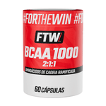 BCAA 1.000 2:1:1 60 Cápsulas - FTW