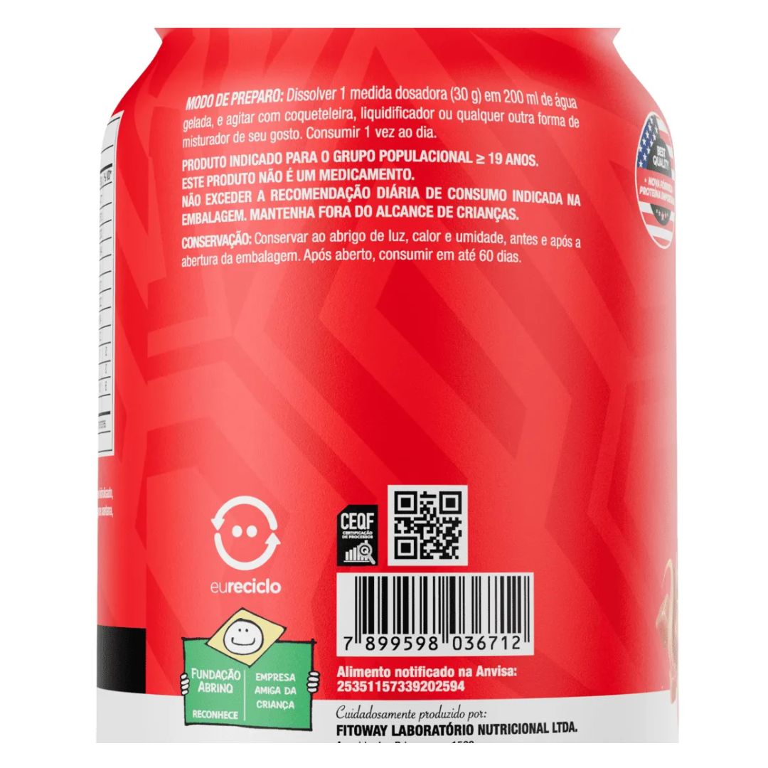 Beef Hydro Protein Doce de Leite Zero Lactose 900g - FTW