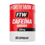Cafeína Anidra 200mg 30 Cápsulas - FTW