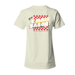 Camiseta Baby Look Feminina Off White Delicious É MAIS SABOR!