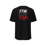 Camiseta Slim Masculina Preta Costas FTW ELITE TEAM LIFESTYLE