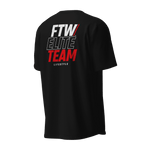 Camiseta Slim Masculina Preta Costas FTW ELITE TEAM LIFESTYLE