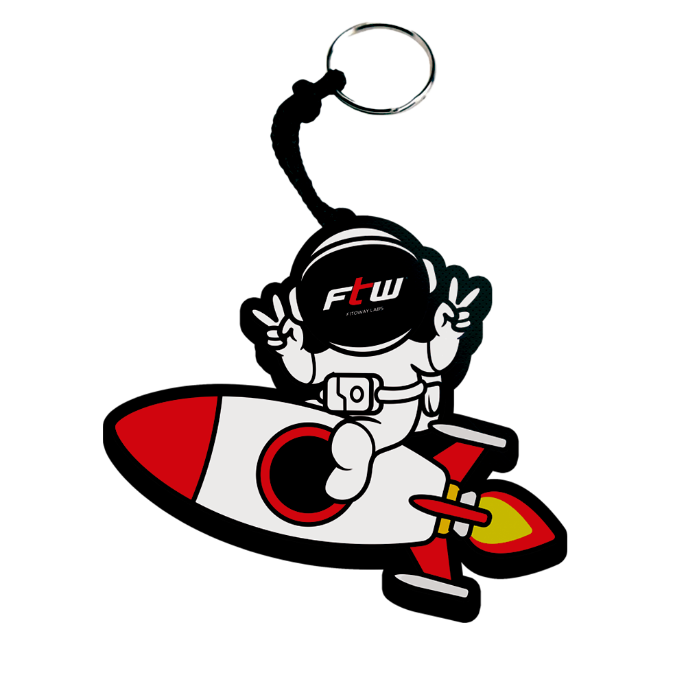 Chaveiro Foguete Não Tem Ré - FTW