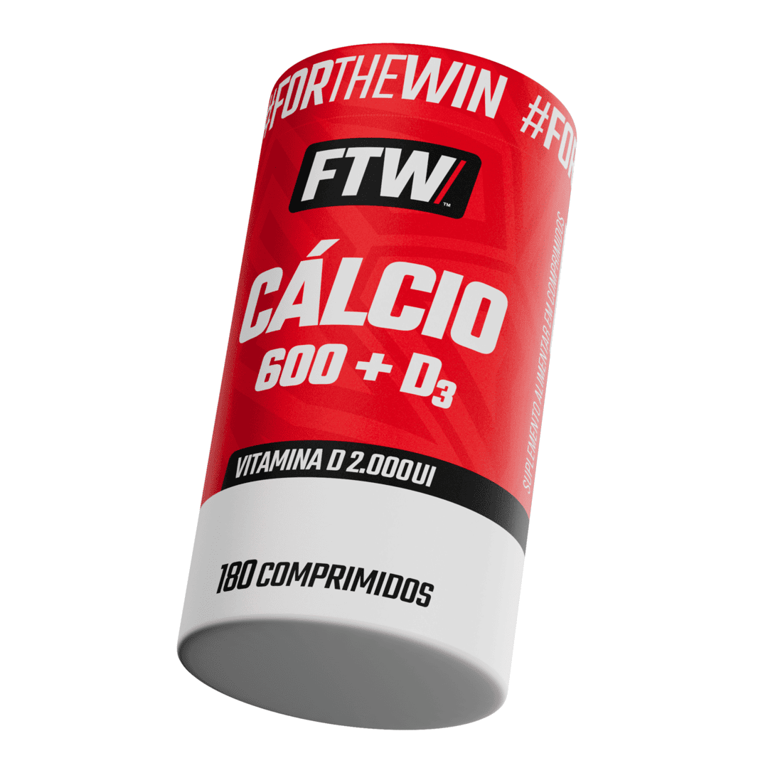Cálcio 600 + D3 180 Comprimidos - FTW