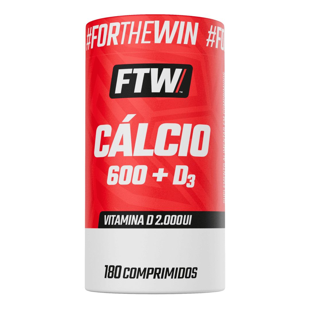 Cálcio 600 + D3 180 Comprimidos - FTW