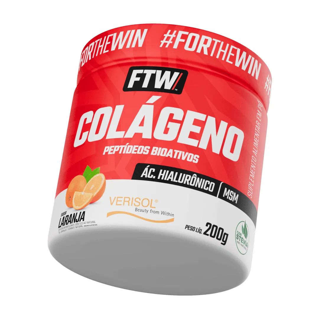 Colágeno Hidrolisado Verisol® Laranja 200g - FTW
