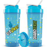 Coqueteleira Dip Loko! Azul 600ml - Diabo Verde