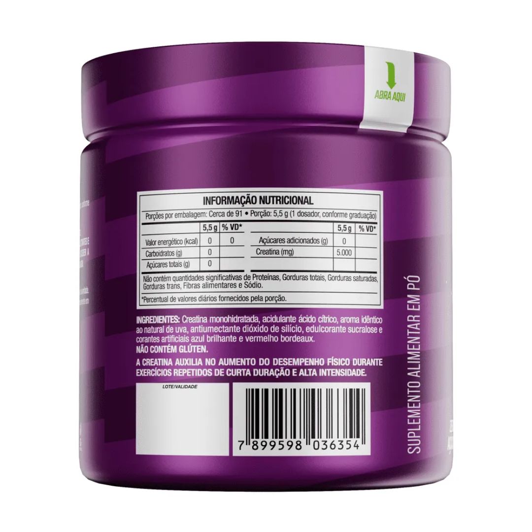 Creatina Delicious 500g Uva