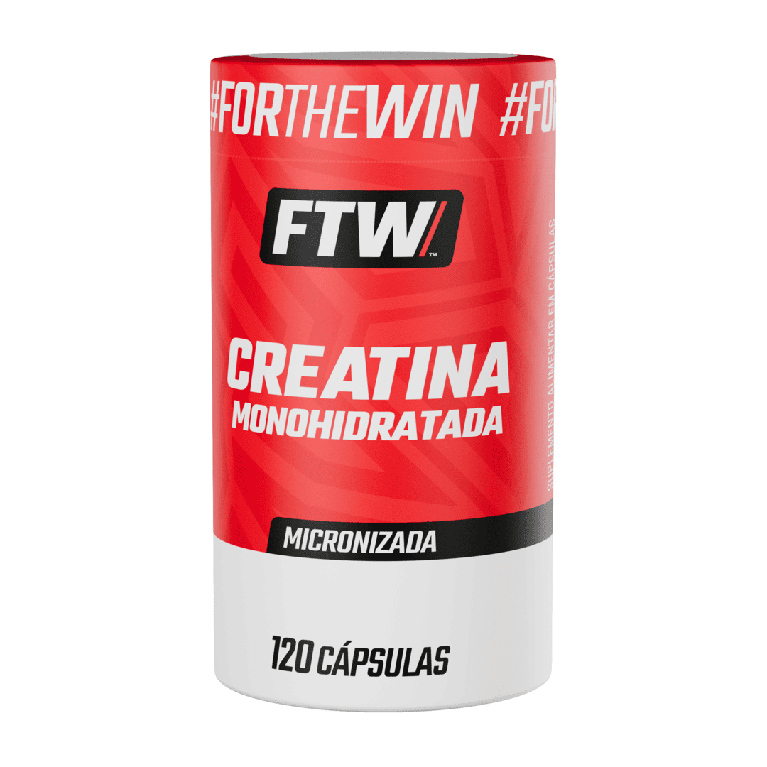 Creatina Monohidratada 120 Cápsulas FTW 