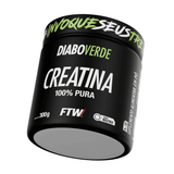 Creatina Monohidratada 300g Diabo Verde 
