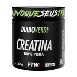 Creatina Monohidratada 300g Diabo Verde 
