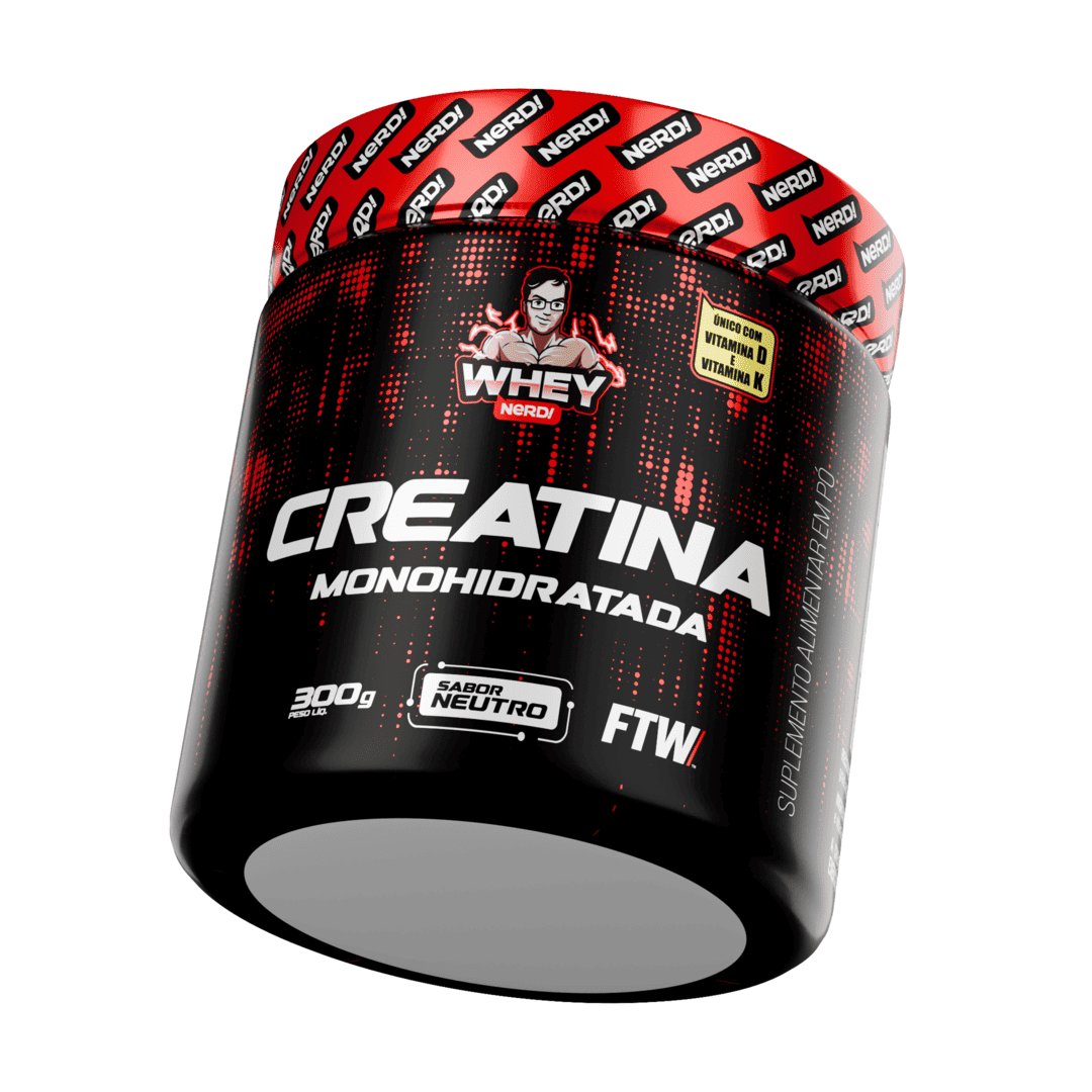 Creatina Monohidratada 300g - Whey Nerd