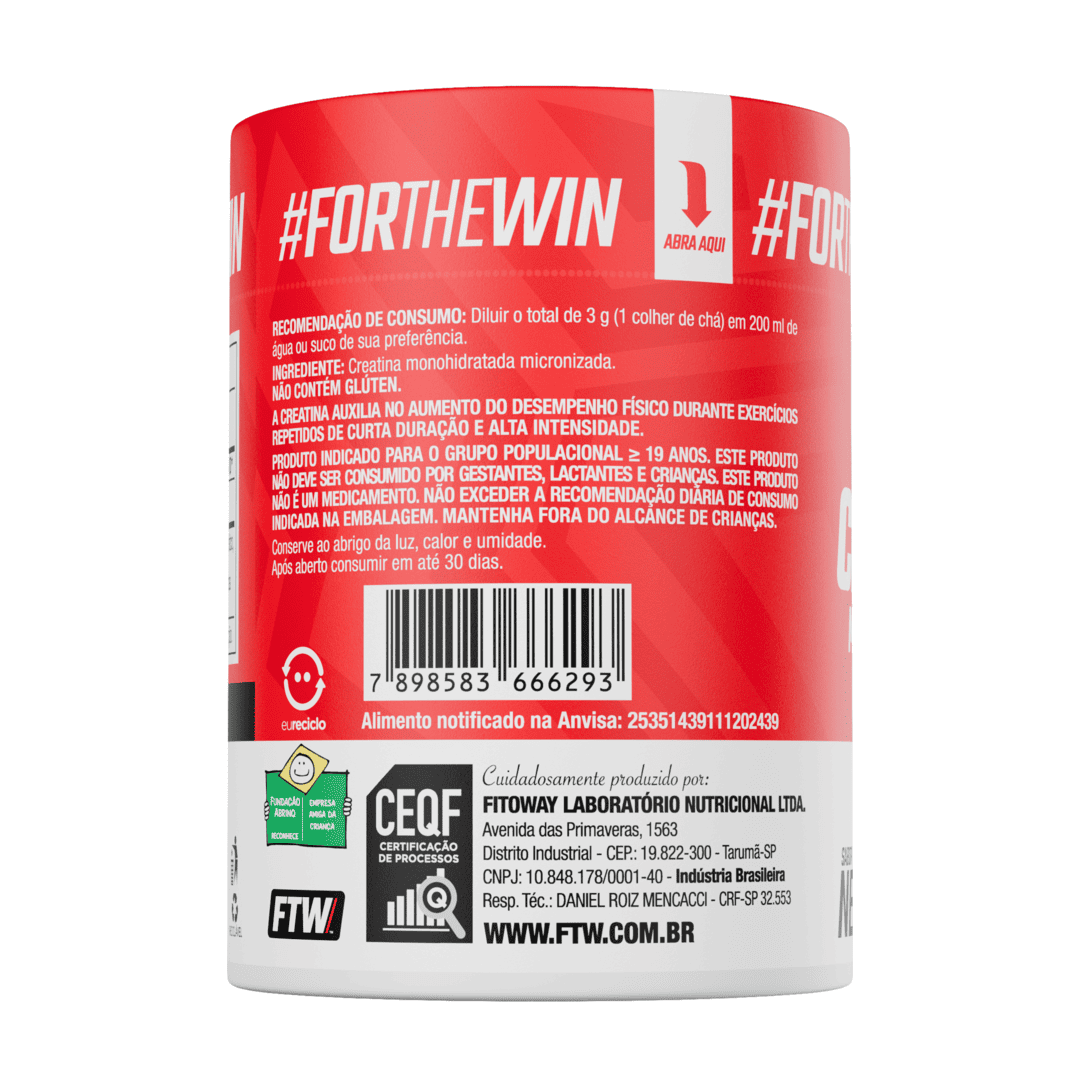 Creatina Monohidratada FTW 60g