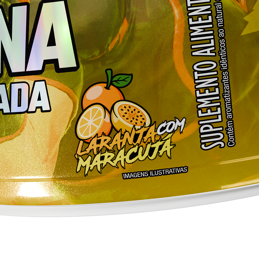 Creatina Monohidratada Street Fighter - Ken - Laranja com Maracujá 500g