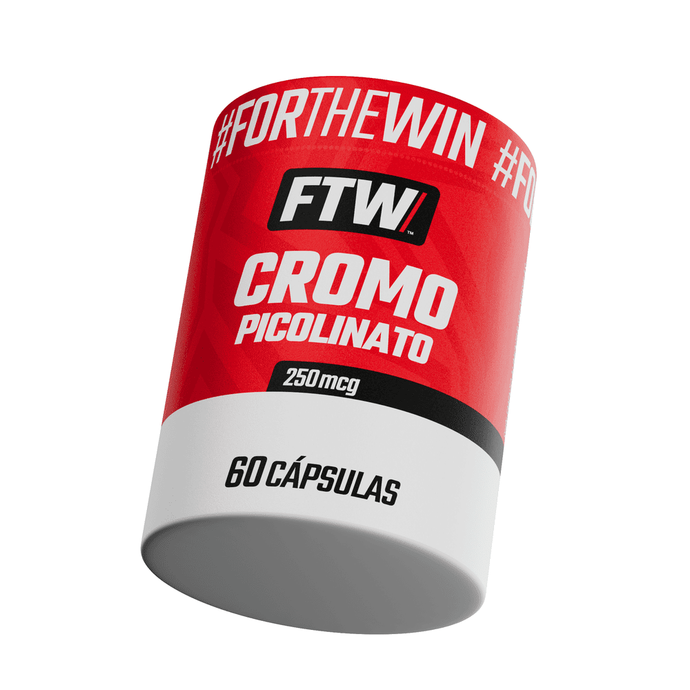 Cromo Picolinato 250mcg 60 Cápsulas - FTW
