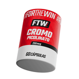 Cromo Picolinato 250mcg 60 Cápsulas - FTW