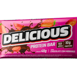 Barra de Proteína Delicious Chocolate com Morango 40g - FTW