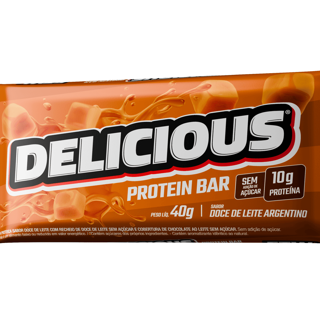 Barra de Proteína Delicious Doce de Leite Argentino 40g - FTW
