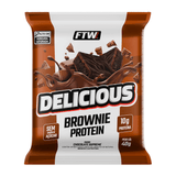 Brownie Proteico Delicious Sabor Chocolate Supreme 40g - FTW
