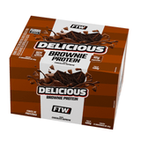 Delicious Brownie Protein Caixa com 12 Unidades 480g Sabor Chocolate Supreme - FTW