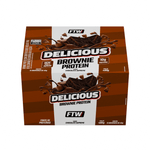 Delicious Brownie Protein Caixa com 12 Unidades 480g Sabor Chocolate Supreme - FTW