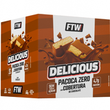 Delicious Paçoca Zero Chocolate Caixa 12 Unidades - FTW