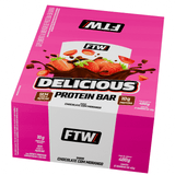 Delicious Protein Bar Caixa com 12 Unidades 480g - FTW