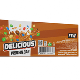 Delicious Protein Bar Caixa com 12 Unidades 480g - FTW