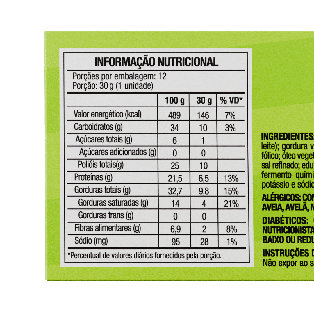 Delicious Wafer Protein 30g Caixa Com 12 Unidades - FTW