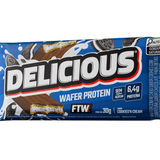 Wafer Protein Delicious Sabor Cookies'N Cream 30g - FTW