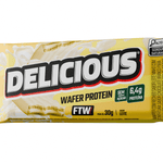 Wafer Protein Delicious Sabor Leite 30g - FTW