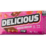 Wafer Protein Delicious Sabor Morango 30g - FTW