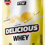 Whey Protein Delicious Sachê 30g Sabor Baunilha Ice Cream - FTW
