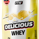 Whey Protein Delicious Sachê 30g Sabor Baunilha Ice Cream - FTW