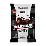 Whey Protein Delicious Sachê Sabor Chocolate Negro 30g - FTW