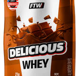 Whey Protein Delicious Sachê Sabor Chocolate Supreme 30g - FTW